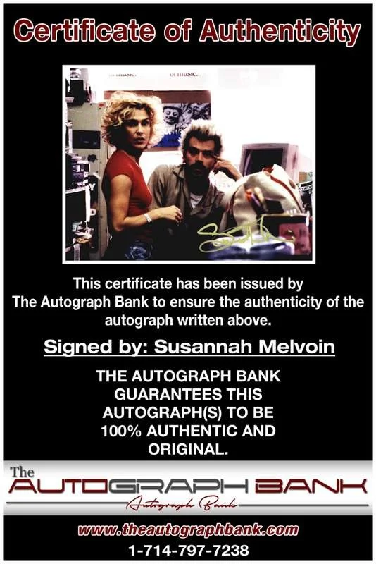 Susannah Melvoin — Susannah Melvoin authentic signed rock 8x10 photo W/Cert Autographed A0001, image 2