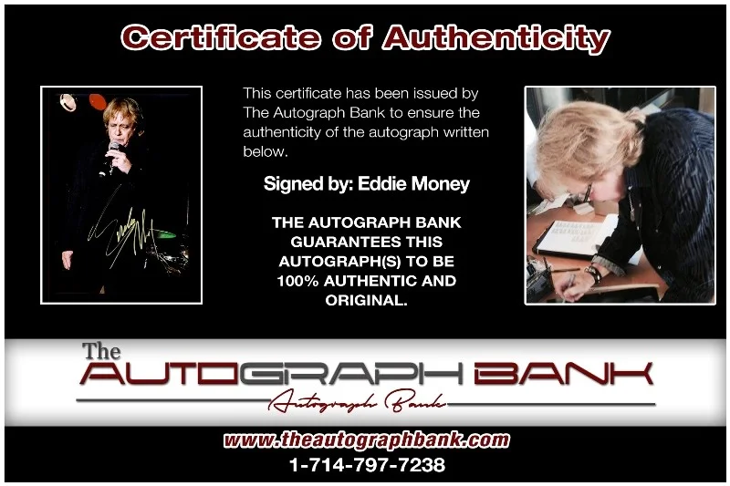 Eddie Money — Eddie Money Authentic signed rock 8x10 photo W/Certificate Autographed (26-c), изображение 2