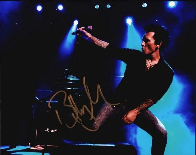 Billy Morrison — Billy Morrison of The Cult authentic signed Rock 8x10 photo W/Cert Autographed