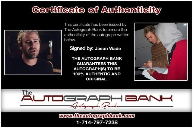 Jason Wade — Jason Wade of Lifehouse authentic signed Rock 8x10 photo W/Certificate 53, изображение 2