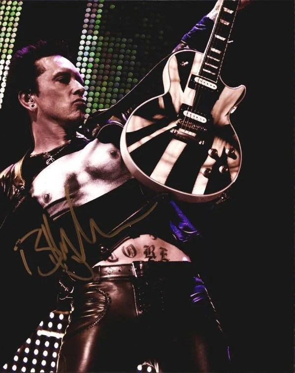 Billy Morrison — Billy Morrison The Cult Authentic signed rock 8x10 photo |Cert Autographed 136-a