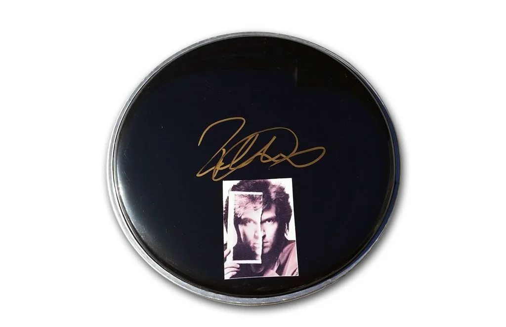 Richard Marx — Richard Marx Ringo Starr & His All-Starr Band signed Drumhead |CERT DH210c