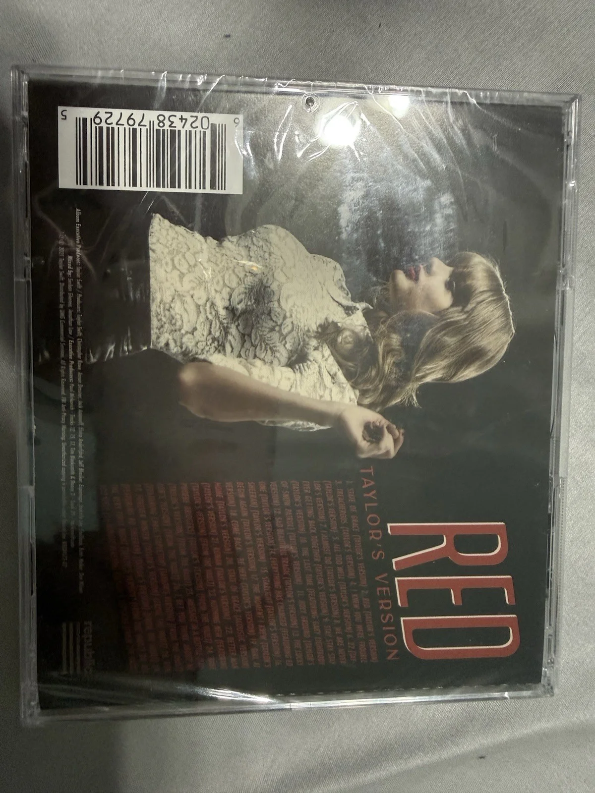 Taylor Swift Red (Taylor's Version) Signed CD New and Sealed, image 2