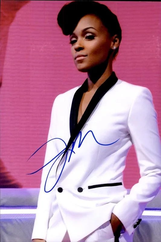 Janelle Monae — Janelle Monae Dungeon Family authentic signed 10x15 photo |CERT Autograph 26-d
