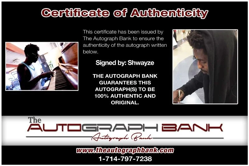 Shwayze — Shwayze authentic signed RAPPER 10x15 photo W/Certificate Autographed (127l1), изображение 2
