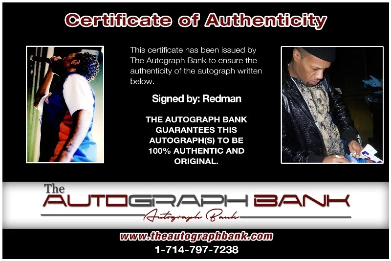 Redman — Redman Wu-Tang Clan authentic signed RAPPER 10x15 photo W/Cert Autographed 26-c, image 2