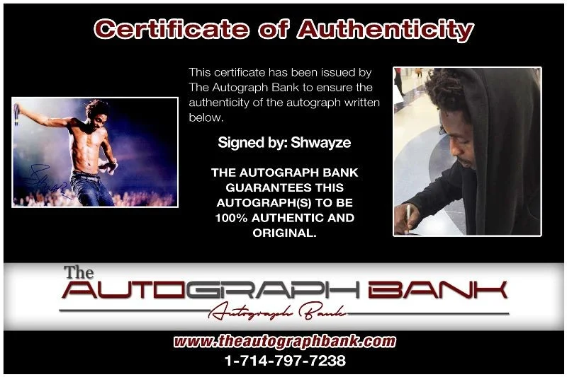 Shwayze — Shwayze authentic signed RAPPER 10x15 photo W/Certificate Autographed (127e1), изображение 2