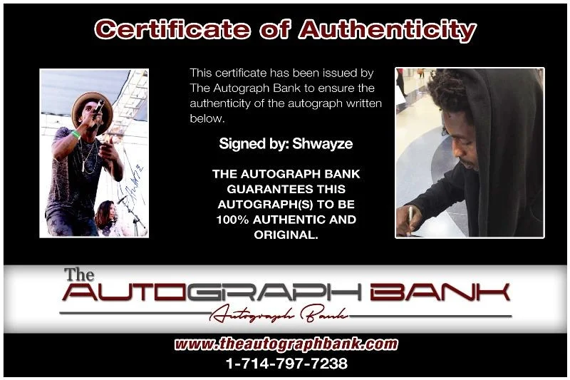 Shwayze — Shwayze authentic signed RAPPER 10x15 photo W/Certificate Autographed (127p1), изображение 2