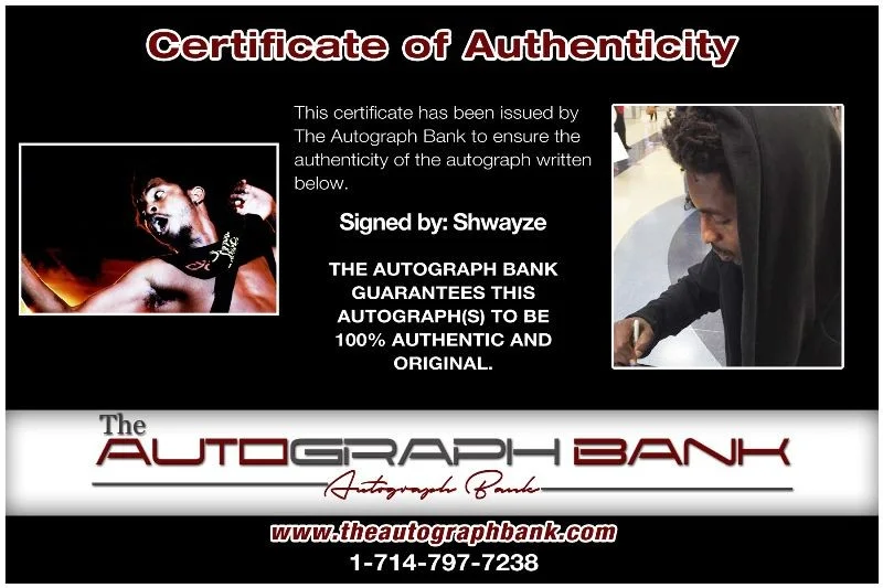 Shwayze — Shwayze authentic signed RAPPER 10x15 photo W/Certificate Autographed (127h1), image 2