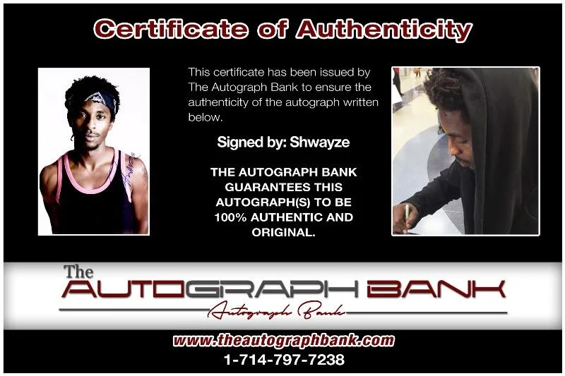 Shwayze — Shwayze authentic signed RAPPER 10x15 photo W/Certificate Autographed (127q1), изображение 2