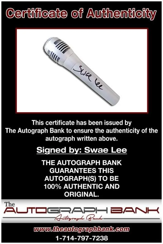 Rae Sremmurd — Rae Sremmurd Swae Lee authentic signed rap mic W/Certificate Autographed (A0002), image 2