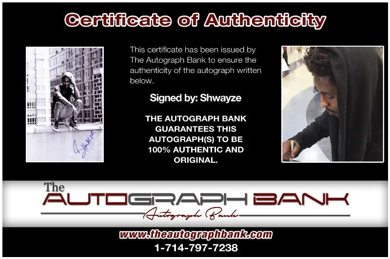 Shwayze — Shwayze authentic signed RAPPER 10x15 photo W/Certificate Autographed (127u1), image 2
