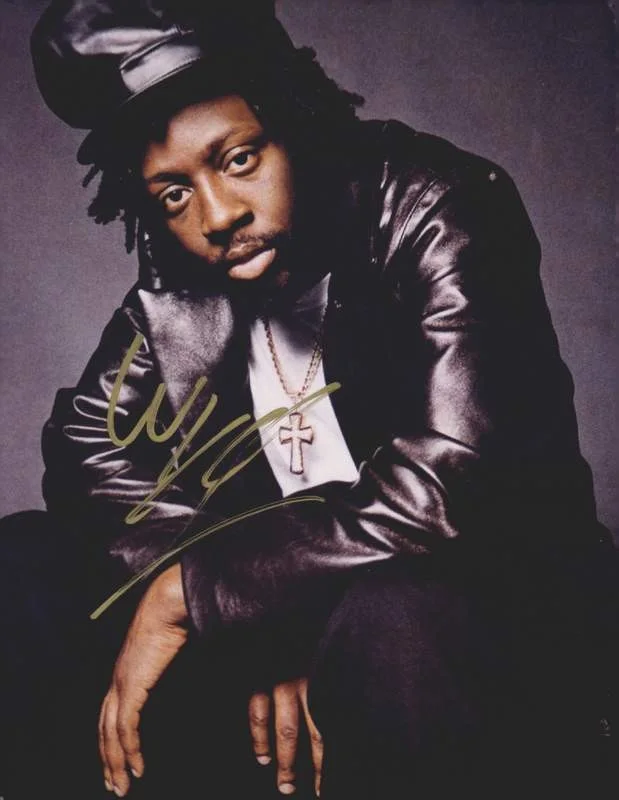 Wyclef Jean — Wyclef Jean authentic signed rap 8x10 photo W/Certificate Autographed (A1270)