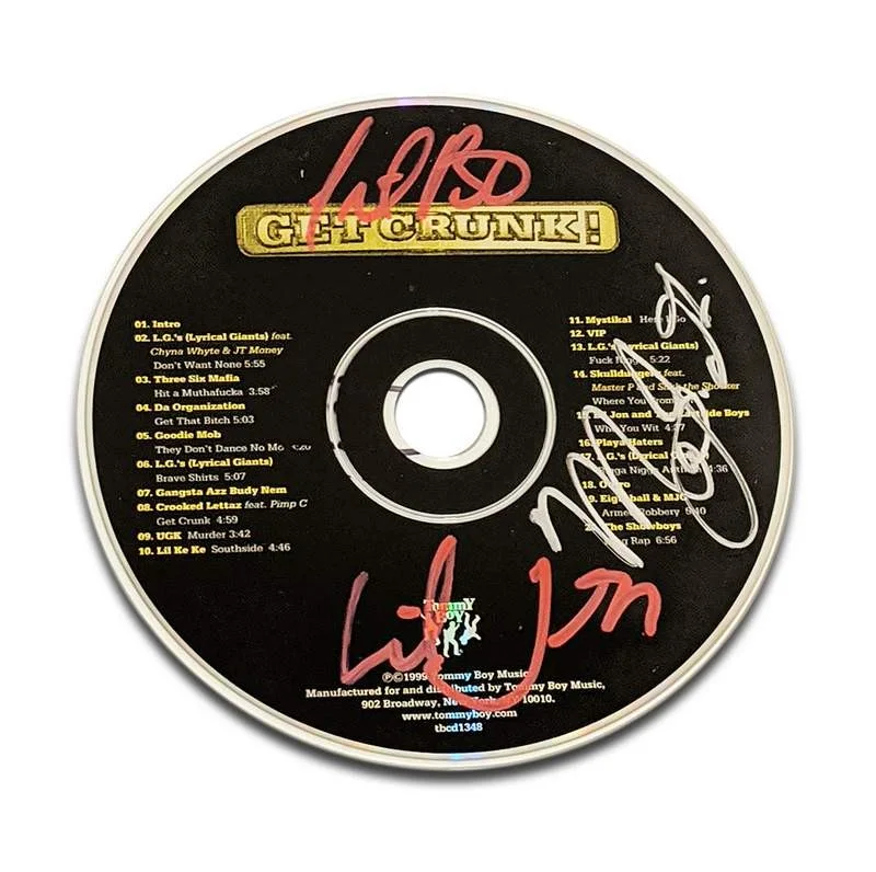 Lil Jon — Lil Jon authentic signed Get Crunk CD W/Certificate Autographed (A0070)