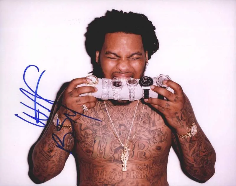 Waka Flocka Flame — Waka Flocka-Flame authentic signed rap 8x10 photo W/Certificate Autographed 1196