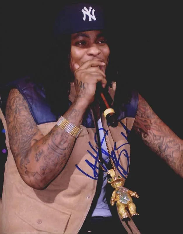 Waka Flocka Flame — Waka Flocka-Flame authentic signed rap 8x10 photo W/Certificate Autographed 1200
