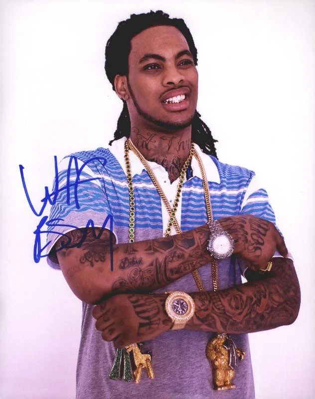 Waka Flocka Flame — Waka Flocka-Flame authentic signed rap 8x10 photo W/Certificate Autographed 1208