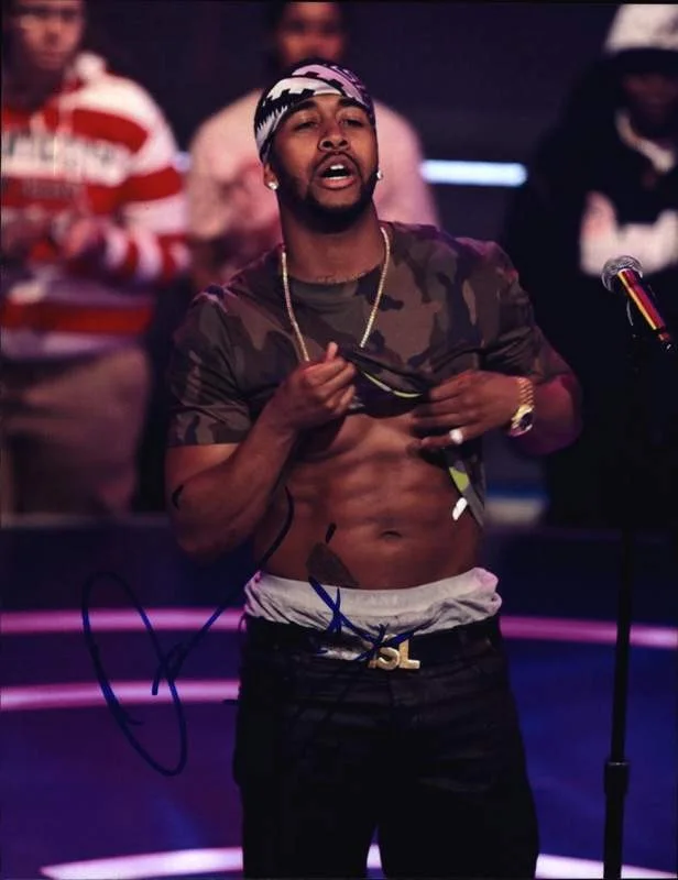 Omarion — B2K Omarion authentic signed rap 8x10 photo W/Certificate Autographed (A0998)
