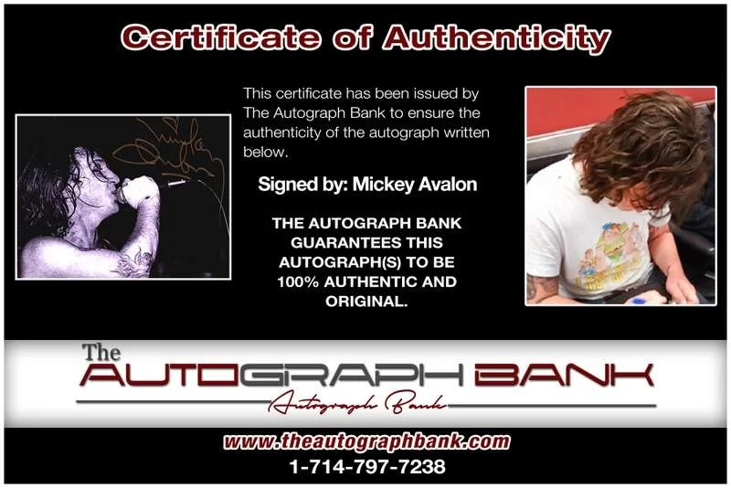 Mickey Avalon — Mickey Avalon authentic signed rap 8x10 photo W/Certificate Autographed (A00207), image 2