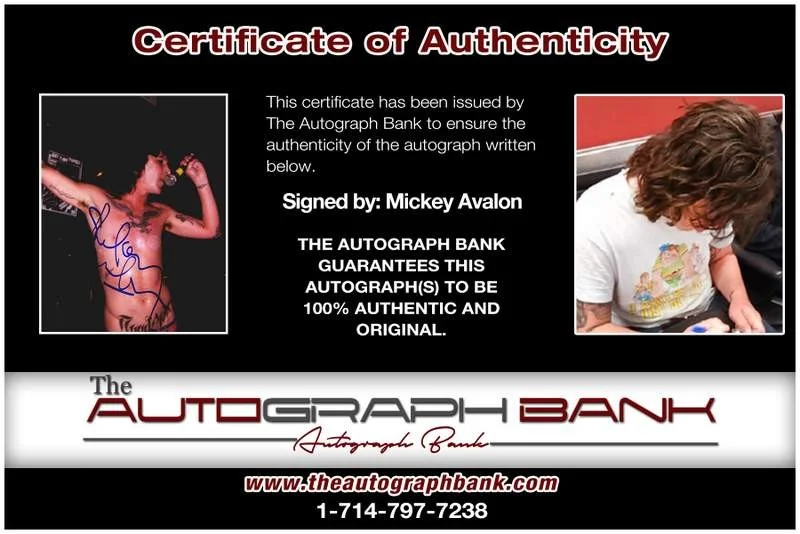 Mickey Avalon — Mickey Avalon authentic signed rap 8x10 photo W/Certificate Autographed (A00193), image 2