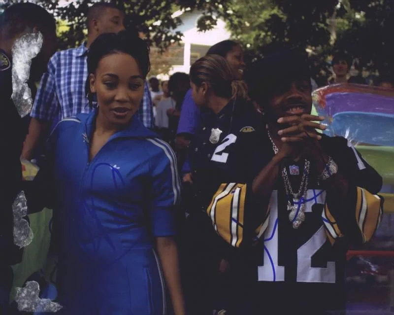 Monica Arnold & Jermaine Dupri — Monica & Jermaine Dupri signed rap 8x10 photo W/Certificate Autographed (A0946)