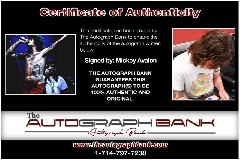 Mickey Avalon — Mickey Avalon authentic signed rap 8x10 photo W/Certificate Autographed (A00191), image 2