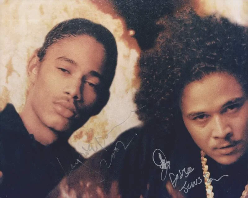 Layzie & Bizzy Bone — Layzie Bizzy Bone Thugs N Harmony signed rap 8x10 photo W/Cert Autograph 793