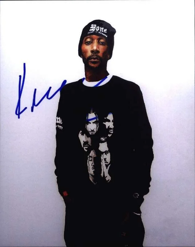Krayzie Bone — Thugs N Harmony Krayzie Bone signed rap 8x10 photo W/Cert Autographed (A0684)