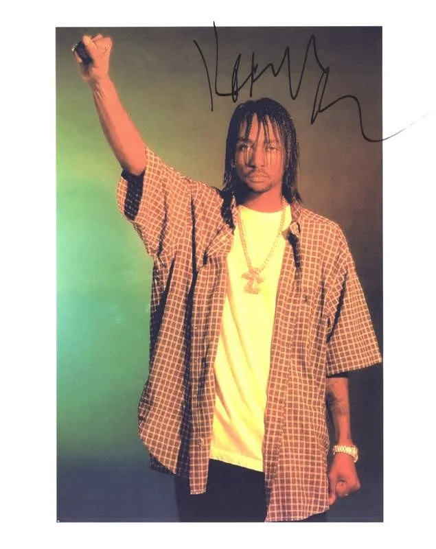 Krayzie Bone — Thugs N Harmony Krayzie Bone signed rap 8x10 photo W/Cert Autographed (A0713)