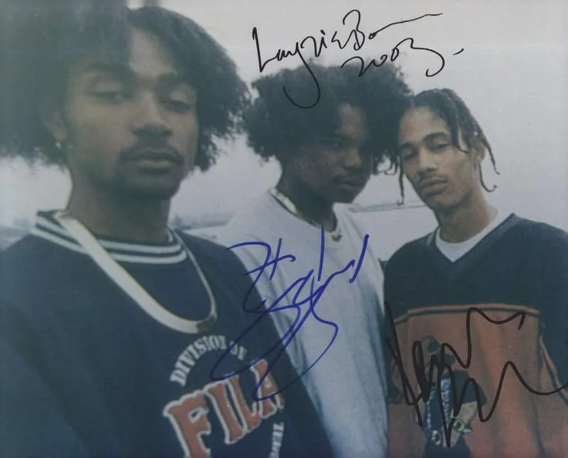 Krayzie & Layzie & Wish Bone — Krayzie Layzie Wish Bone Thugs N Harmony signed 8x10 photo W/Cert Autograph 0664