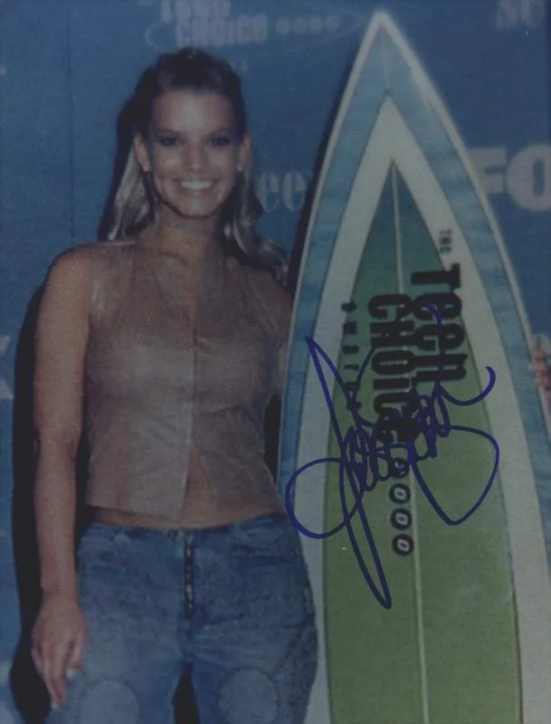 Jessica Simpson — Jessica Simpson authentic signed rap 8x10 photo W/Certificate Autographed (0626)