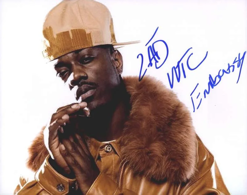 La The Darkman — La The-Darkman authentic signed rap 8x10 photo W/Certificate Autographed (A0781)