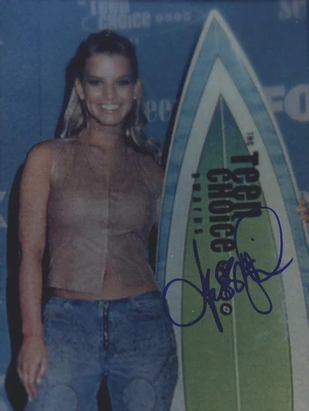 Jessica Simpson — Jessica Simpson authentic signed rap 8x10 photo W/Certificate Autographed (0625)