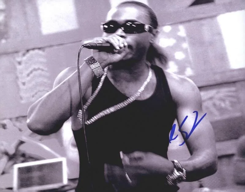 Flesh-N-Bone — BTNH Bone Thugs N Harmony Flesh signed rap 8x10 photo W/Cert Autograph (A0360)