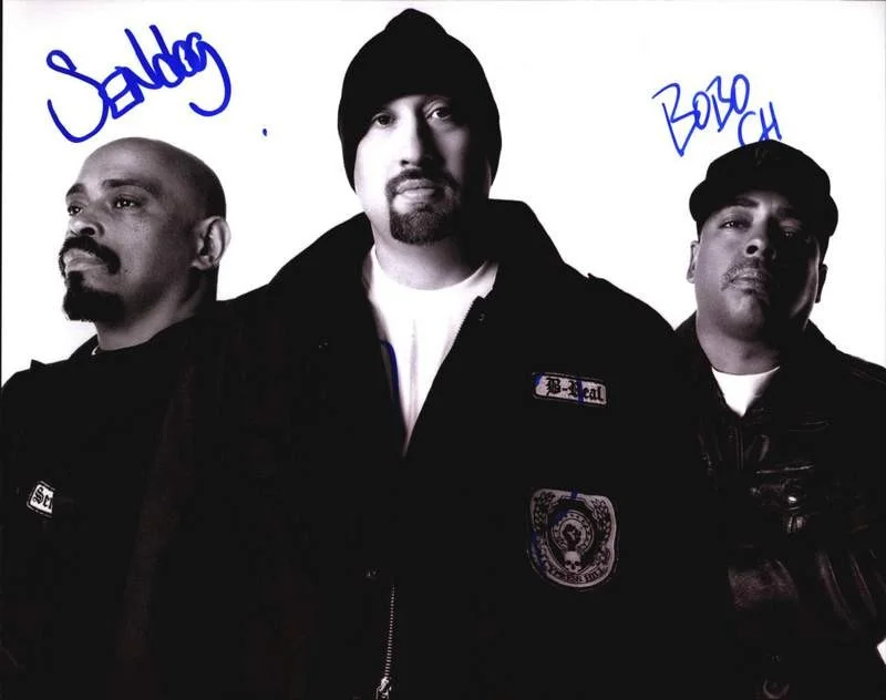 Cypress Hill — Cypress Hill authentic signed rap 8x10 photo W/Certificate Autographed (A00457)