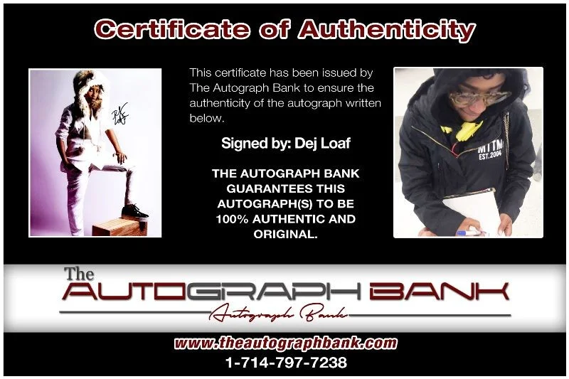 Dej Loaf — Dej Loaf authentic signed RAPPER 8x10 photo W/ Certificate Autographed (127f1), изображение 2