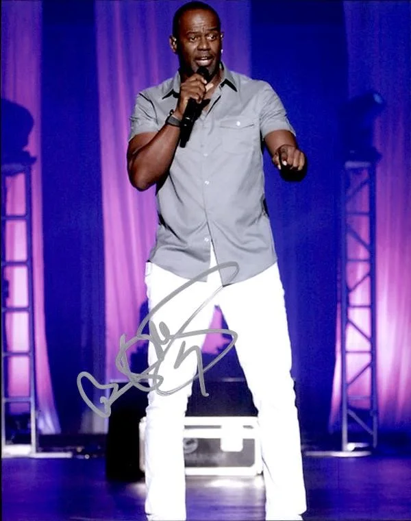 Brian McKnight — Brian McKnight authentic signed RAPPER 8x10 photo |Certificate Autographed 125-d