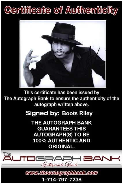 Boots Riley — Boots Riley authentic signed rap 8x10 photo W/Certificate Autographed 2, image 2