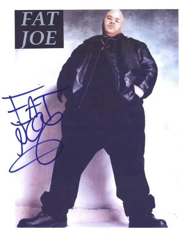 Fat Joe — Terror Squad Fat Joe signed rap 8x10 photo W/Certificate Autographed (A0314)