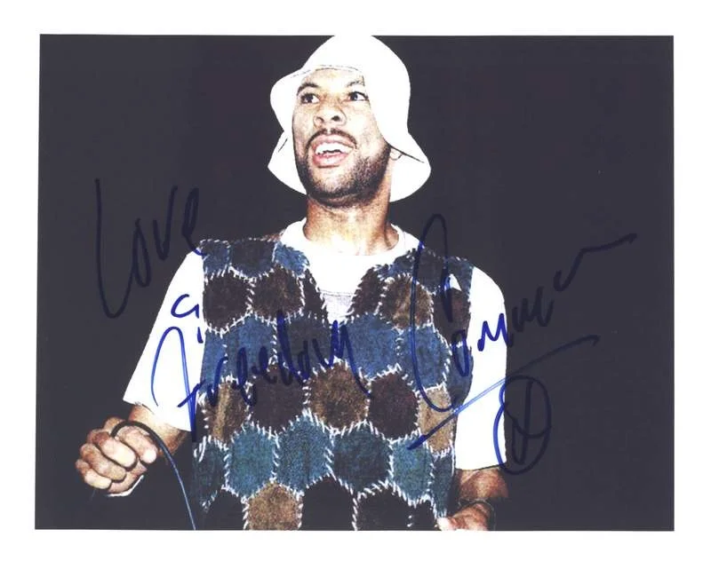 Common — Common authentic signed rap 8x10 photo W/Certificate Autographed (A0163)