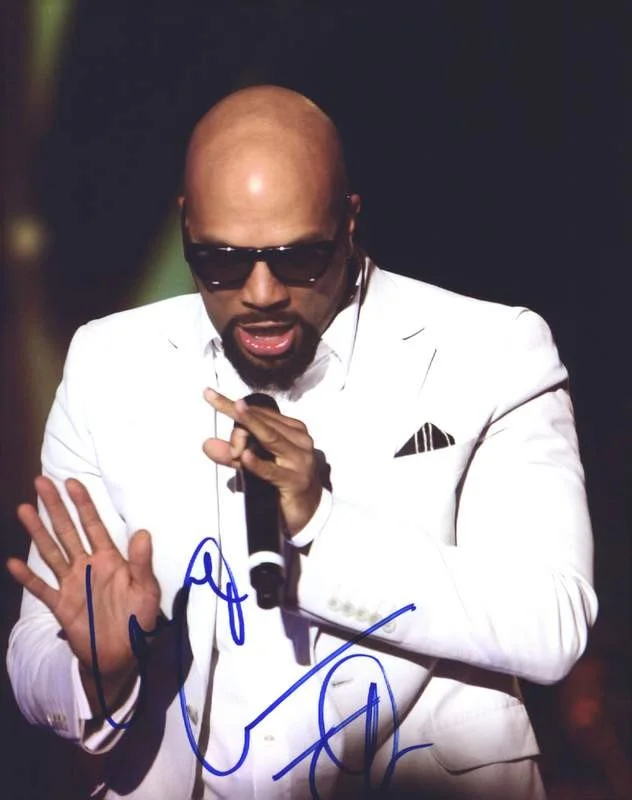 Common — Common authentic signed rap 8x10 photo W/Certificate Autographed (A0162)