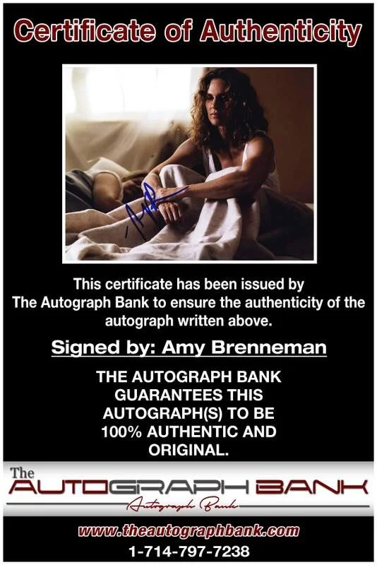 Amy Brenneman — Amy Brenneman authentic signed celebrity 8x10 W/Certificate Autographed (A0004), image 2