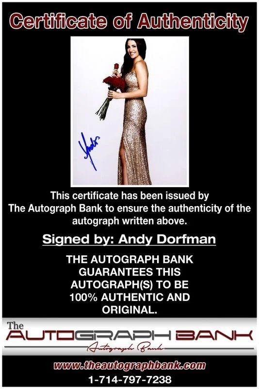 Andi Dorfman — Andi Dorfman authentic signed celebrity 8x10 photo W/Cert Autographed C2, изображение 2