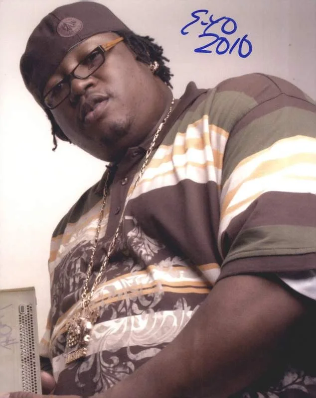 E-40 — The Click E-40 authentic signed rap 8x10 photo W/Certificate Autographed (A0283)