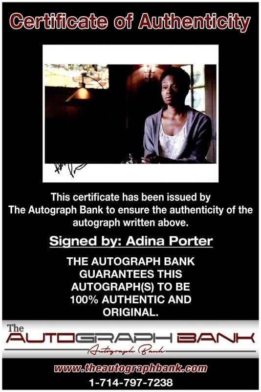 Adina Porter — Adina Porter authentic signed celebrity 8x10 photo W/Cert Autographed C6, image 2