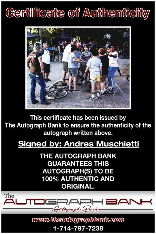 Andres Muschietti — Andres Muschietti authentic signed celebrity 8x10 W/Cert Autographed A0001, image 2