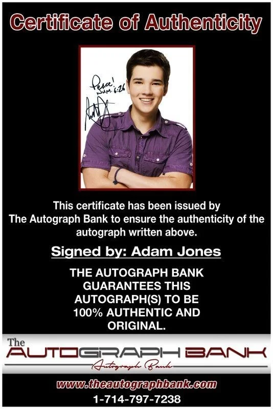 Adam Jones — Adam Jones authentic signed celebrity 8x10 photo W/Cert Autographed C1, изображение 2