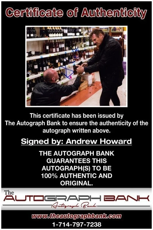 Andrew Howard — Andrew Howard authentic signed celebrity 8x10 photo W/Cert Autographed C7, изображение 2