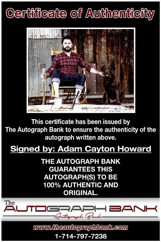 Adam Cayton — Adam Cayton Howard authentic signed celebrity 8x10 photo |CERT Autographed 2616d, изображение 2