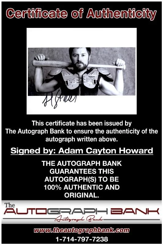 Adam Cayton — Adam Cayton Howard authentic signed celebrity 8x10 photo |CERT Autographed 2616c, изображение 2